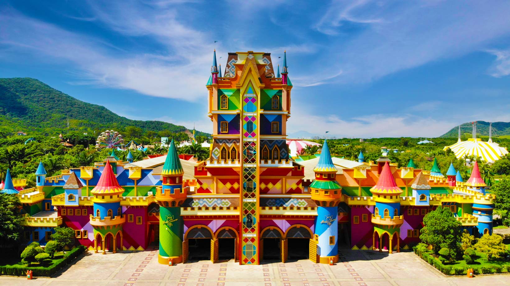 Castelo das Nações do Beto Carrero World em Penha SC