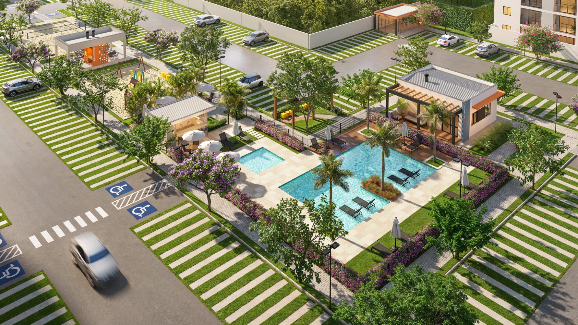 Vista aérea ITAJUBA casamar