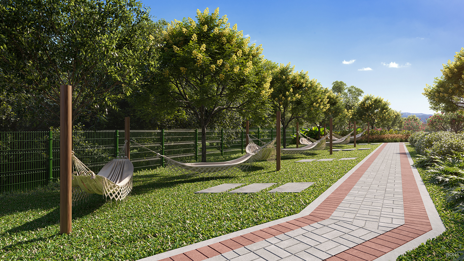 Tropicale Beach Club - Pergolado com Redário